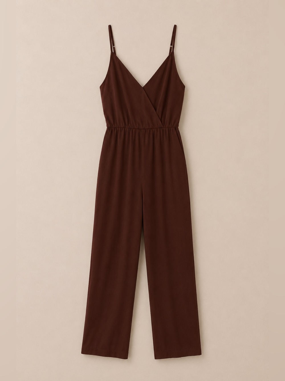 Brown jumpsuit size large
